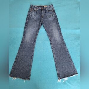 AG Adriano Goldschmied Alexxis Boot High Rise Vintage fit Jeans Blue Women Sz 28